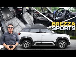 MOST SPORTY BREZZA LXI VARIANT IN TOWN🔥🤩| Travelled Karnataka to Mumbai w Carbon Steering📞7977493577