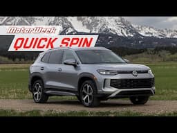 2025 Volkswagen Tiguan | MotorWeek Quick Spin