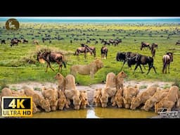 4K African Wildlife: The Great Wildebeest Migration from the Serengeti to the Maasai Mara, Kenya