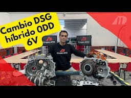 Caja híbrida DSG de 6V (0DD) en VW Golf GTE.