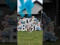It’s a boy! 💙💙 #genderreveal  #itsaboy
