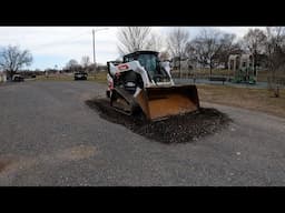 Fixing a gravel road