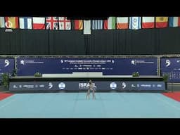 Teller & Aber Deutch (ISR) - 2025 ACRO European silver medallists, Junior Women's Pairs All-Around