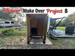 Life With Anthony | Outdoor Shower Make Over Project 8