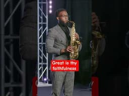 Great is thy faithfulness | Subscribe for more #shorts #hymns #greatisthyfaithfulness #saxophone