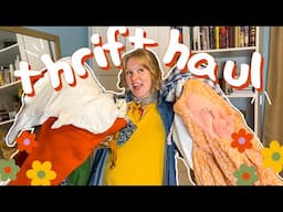 SPRING THRIFT HAUL TRY ON | trying on 25 thrifted dresses, pants & spring pieces | WELL-LOVED