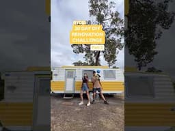 CHALLENGE: Completely rebuild a vintage caravan in 30 days with @ryobiaustralia | Full vlog linked