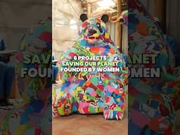Projects Saving Our Planet That Were Founded By Women 🌎 #shorts