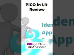 Master Systematic Reviews with the PICO Framework