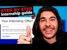 How to Get a Software Engineering Internship in 2025 (Step by Step)