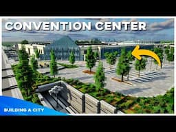 Finishing the Convention Center! - Building A City #139 [Minecraft Timelapse]