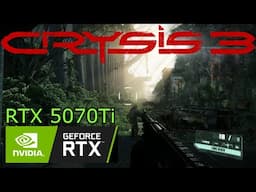 RTX 5070 Ti | Crysis 3 (2013) | Maxed Out Graphics | 1440P | Campaign Gameplay - Part 1