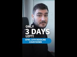 ⏳3 Days Left to File Your US Expat Taxes! ⏳