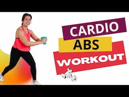 25 Minute Cardio Abs Workout - At Home Low Impact Exercises