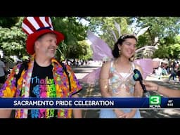 'We need to be visible': Thousands turn out for vibrant, colorful Sacramento Pride parade