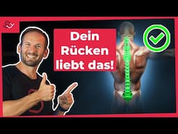 So wird dein Rücken schmerzfrei, beweglich & stark! (Für jede/n geeignet)