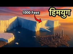 हिमयुग में ये थी  बर्फ की उचाई || जब सब समाप्त हो गया था।