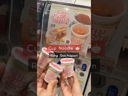 Cup Noodle Ring Gachapon 🍜🧐