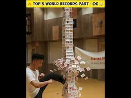 🔥 మతిపోయే Top 3 world records  ? 🤯 Part 06 #shorts #facts #viral