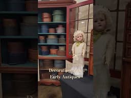Decorating with Early Antiques & Primitives #antiquestyle #primitive #antiquedealers #antiques