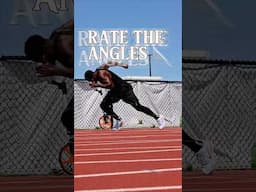 Rate my Sprinting Angles 📐 || 2025 Sprint Training #shorts