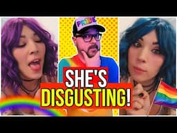 Melonie Mac MELTDOWN Over Pride Month! While MAGA Gets A Free Pass!