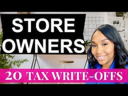 20 Tax Deductions for Retail Store Owners to Save Thousands - TAX ACCOUNTANT TIPS