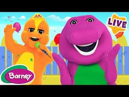 🔴 Barney Nursery Rhymes & Kids Songs LIVE 🎶 Old McDonald, Wheels On The Bus, London Bridge & More !