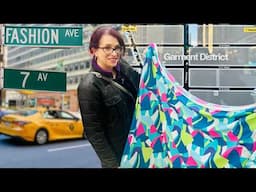 I went fabric shopping in New York City!! Garment District Fabric Haul 2025