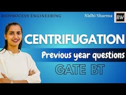CENTRIFUGATION PREVIOUS YEAR QUESTIONS AND NUMERICALS| #bioprocessengineering