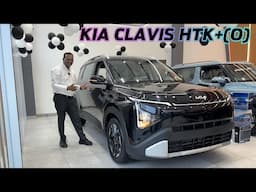 Choti Sunroof Wali KIA CLAVIS HTK+(O) ! Rs.16.19 Lakh se Shuru ! Alloys Wireless Charger ke Saath !!