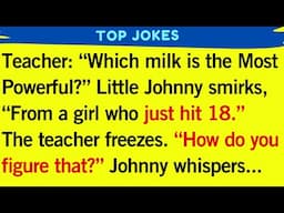 Little Johnny’s Savage Reply About Milk That’ll Crack You Up! | Laugh Landers 😂