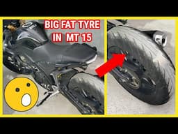 MT 15 with BIG FAT TYRE 190/60 R17 Size Pirelli Tyre 😱😱