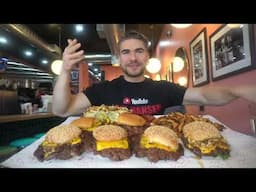 Attempting the "IMPOSSIBLE" Smash Burger Challenge in Des Moines Iowa! Joel Hansen