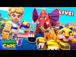 🔴 LIVE! 🚗 The Best of AnimaCars 🚗 Adventures for Kids