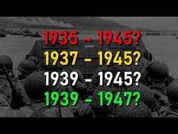 Alternative Dates For World War II