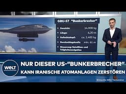 IRAN: GBU-57 – "Vorschlaghammer unter den Bomben"! Israel im Kampf gegen Mullahs auf USA angewiesen