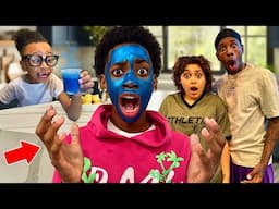 OUR SON TURNED HIS BROTHER BLUE 😱