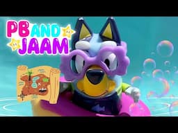 Bluey's Underwater Treasure Hunt with Baby Shark | Bluey Pretend Play on PB and JAAM