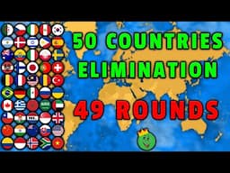 50 Countries Elimination Marble Race