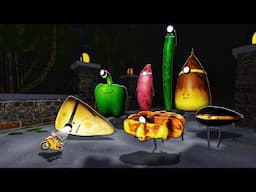 100 HÌNH DẠNG SIÊU CAO CỦA ĐỒ ĂN THỪA BỊ BỎ RƠI ĐƯỢC SLENDERMAN TÌM THẤY(SECRET STAYCATION)