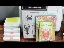 Fun Fold Card Tutorial - Ocean Friends & Friends of the Ocean DSP by Stampin’ Up!