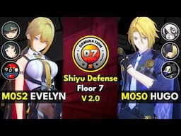 M0S2 Evelyn & M0S0 Hugo | Shiyu Defense 2.0 Floor 7 (S Rank) | Zenless Zone Zero 2.0
