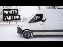 The highs & lows of WINTER van life (Would we do this again?)
