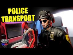 OFFICER DOWN! POLICE VAN PATROL - FLASHING LIGHTS GAME