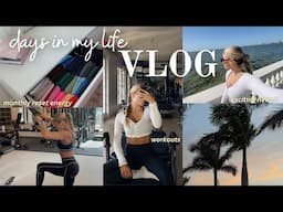 VLOG: *mini monthly reset*, very exciting news, target bikini haul + grwm country concert!