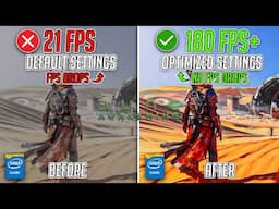 Dune: Awakening - Best PC Settings to BOOST FPS, Fix Lags & Stutter on ANY PC ✅