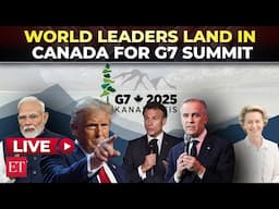LIVE | Global leaders land in Canada for G7 Summit, Trump among early arrivals