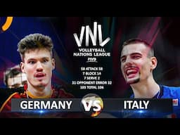 Germany vs Italy | Men's VNL 2025