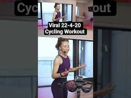 Trying the viral 22-4-20 cycling workout